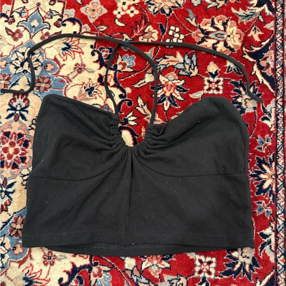 Drawstring Crop Top - Picture 3 of 3